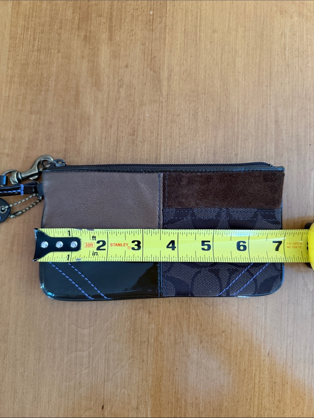 COACH Patchwork Wristlet - Picture 11 of 12